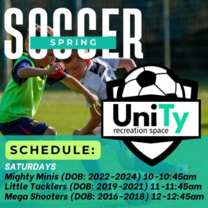 Spring Soccer Schedule - May 23- June 27