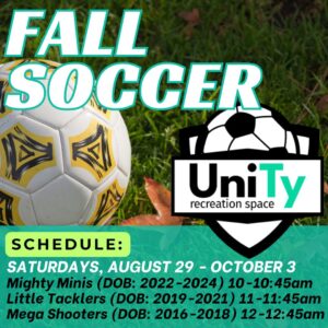 Fall Soccer Schedule